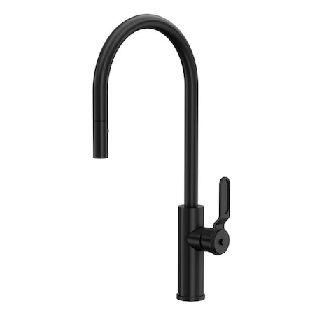 Myrina Pull-Down Kitchen Faucet With C-Spout